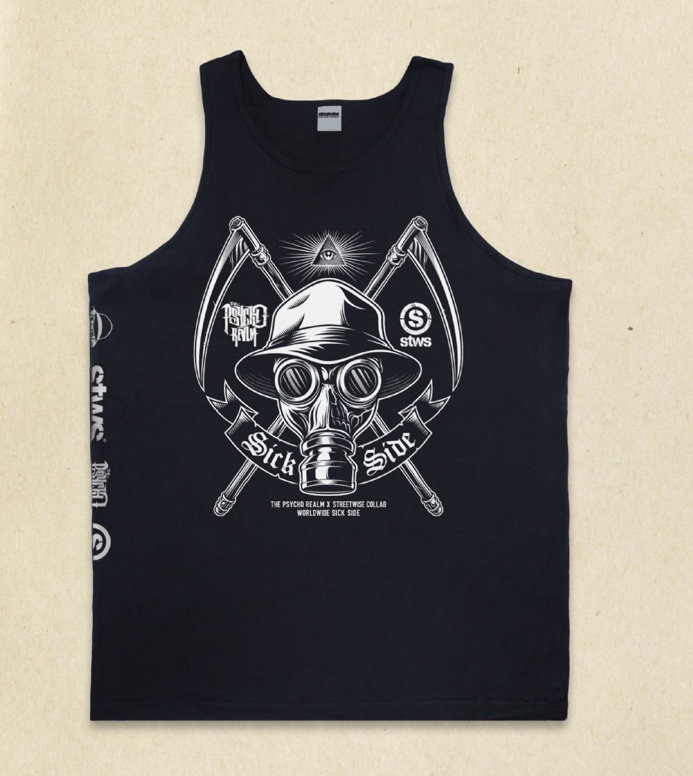 Sickos (black) tanktop